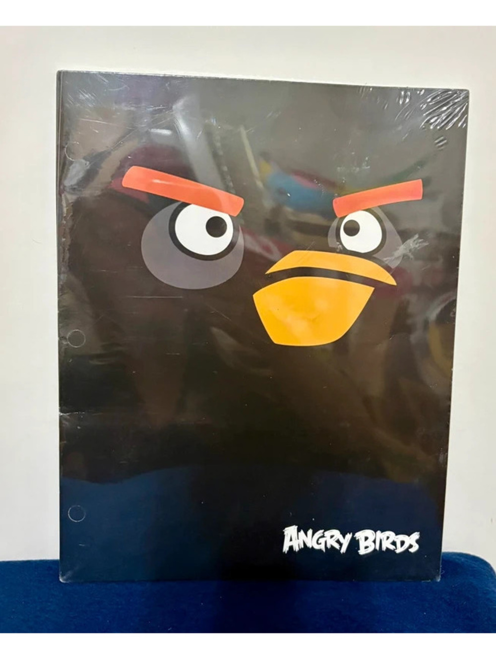 Mead Angry Birds 2-pocket paper folder in black